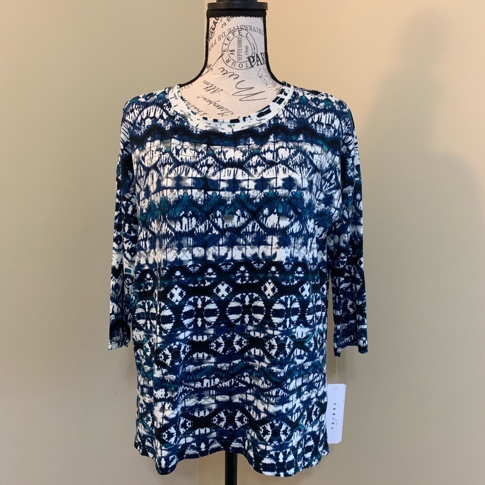 Tribal Soft Stretch Blouse